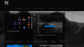 What Fortniteforyou.com website looked like in 2019 (4 years ago)