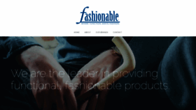 What Fashionable.com website looked like in 2019 (4 years ago)