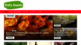 What Felizsaude.com.br website looked like in 2019 (4 years ago)