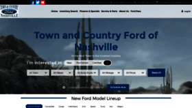 What Fordnashville.com website looked like in 2019 (4 years ago)