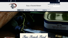 What Finefrenchfood.com.au website looked like in 2019 (4 years ago)