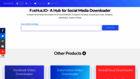 What Forhub.io website looked like in 2019 (5 years ago)