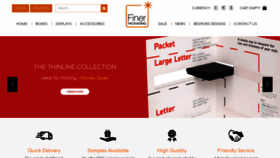 What Finerpackaging.com website looked like in 2019 (4 years ago)