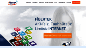 What Fibertekinternet.com website looked like in 2019 (4 years ago)