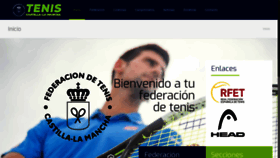 What Fedetenisclm.es website looked like in 2019 (4 years ago)
