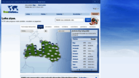 What Freemeteo.lv website looked like in 2019 (4 years ago)