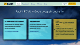 What Facilit.com website looked like in 2019 (4 years ago)