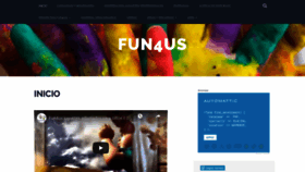 What Fun4us.org website looked like in 2019 (4 years ago)