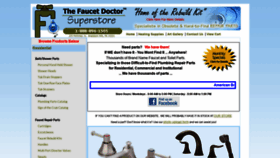 What Faucetdoctorsuperstore.com website looked like in 2019 (4 years ago)