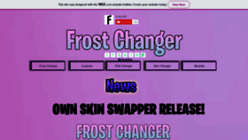 What Frostchanger.de website looked like in 2019 (4 years ago)