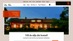What Fastighetsbyran.se website looked like in 2019 (4 years ago)