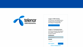 What Foretagsportalen.telenor.se website looked like in 2019 (4 years ago)