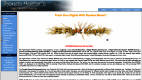 What Flightkeeper.net website looked like in 2019 (5 years ago)