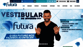 What Faculdadefutura.com.br website looked like in 2019 (4 years ago)