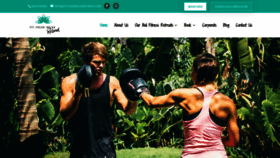 What Fitfoodrelaxretreat.com website looked like in 2019 (4 years ago)
