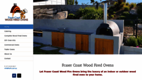 What Frasercoastwoodfiredovens.com.au website looked like in 2019 (4 years ago)