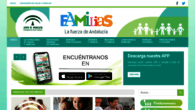 What Familiasandalucia.es website looked like in 2019 (4 years ago)