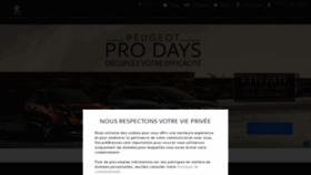 What Fr.peugeot.be website looked like in 2019 (4 years ago)