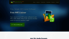 What Free-mp3-joiner.com website looked like in 2019 (4 years ago)