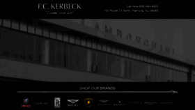What Fckerbeck.com website looked like in 2019 (4 years ago)