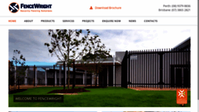 What Fencewright.com.au website looked like in 2019 (4 years ago)