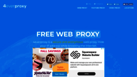 What Freevideoproxy.com website looked like in 2019 (4 years ago)