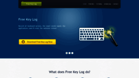 What Freekeylog.com website looked like in 2019 (4 years ago)