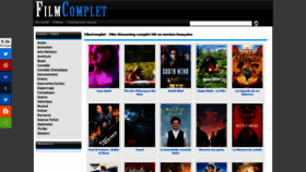 What Filmcomplet.tv website looked like in 2019 (6 years ago)