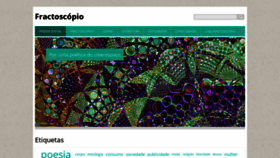 What Fractoscopio.com.br website looked like in 2019 (4 years ago)