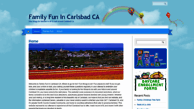 What Familyfunincarlsbadca.com website looked like in 2019 (4 years ago)