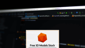 What Free3dmodelsstock.com website looked like in 2019 (4 years ago)