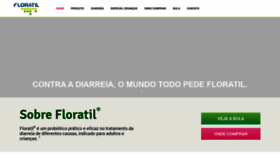 What Floratil.com.br website looked like in 2019 (4 years ago)