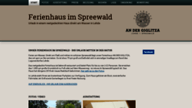What Ferienhaus-spreewald-lehde.de website looked like in 2019 (4 years ago)