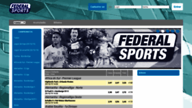 What Federalsports.com.br website looked like in 2019 (4 years ago)