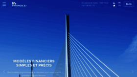 What Finance3point1.com website looked like in 2019 (4 years ago)