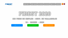 What Fibest.org website looked like in 2019 (4 years ago)