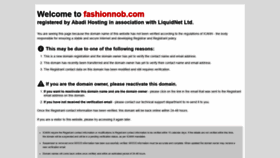 What Fashionnob.com website looked like in 2019 (4 years ago)