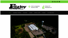 What Fitzjoyfarm.com website looked like in 2019 (4 years ago)