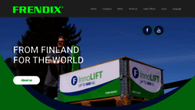 What Frendix.com website looked like in 2019 (4 years ago)