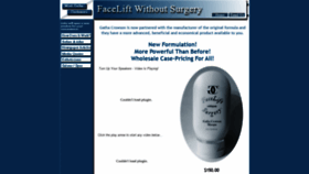 What Faceliftwithoutsurgery.com website looked like in 2019 (4 years ago)