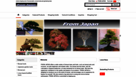 What Fromjapan-kt.com website looked like in 2019 (4 years ago)