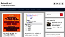 What Fabiobmed.com.br website looked like in 2019 (4 years ago)