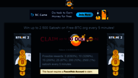 What Free-btc.org website looked like in 2019 (4 years ago)