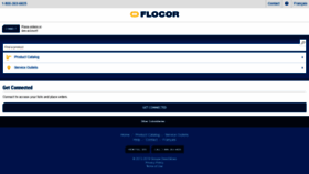 What Flocor.ca website looked like in 2019 (4 years ago)