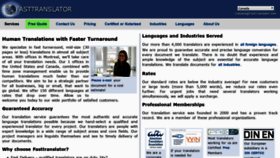 What Fasttranslator.ca website looked like in 2019 (4 years ago)