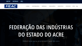 What Fieac.org.br website looked like in 2019 (4 years ago)
