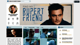 What Findmyrupertfriend.com website looked like in 2019 (4 years ago)