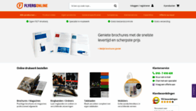 What Flyersonline.nl website looked like in 2019 (4 years ago)