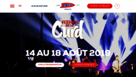 What Festivaldelacurd.ca website looked like in 2019 (4 years ago)