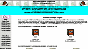 What Forklift-battery-charger.com website looked like in 2019 (4 years ago)